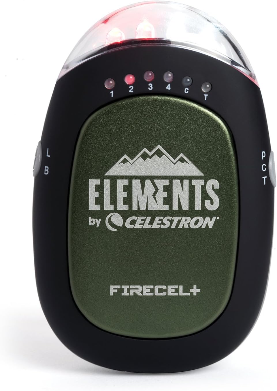 Celestron FireCel Plus - Hand Warmer/Charger/Flashlight, Green (93544)