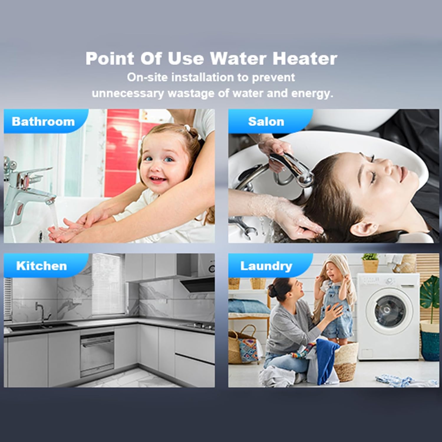 Electric Tankless Water Heater (6.5kw)