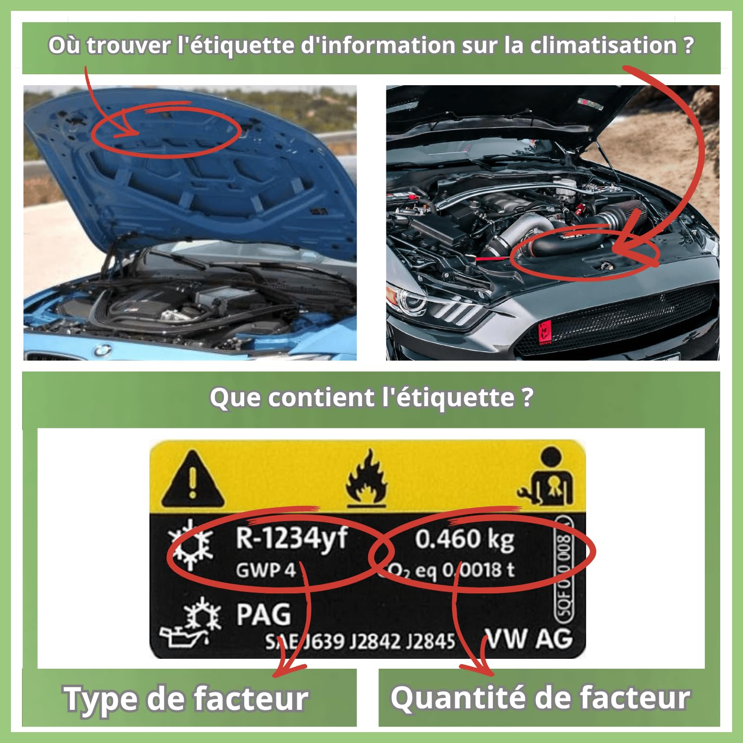 4 Cartouches R134a Recharge Clim 3 en 1, Stop Fuite Clim Auto, Gaz Climatisation Voiture, SUPER KLIMA