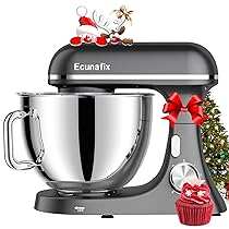 Impastatrice Planetaria offerta, Robot da Cucina 2000W 8L Professionale Multifunzione Mixer Cucina con Gancio per Impastare, Frusta Piatta, Frusta