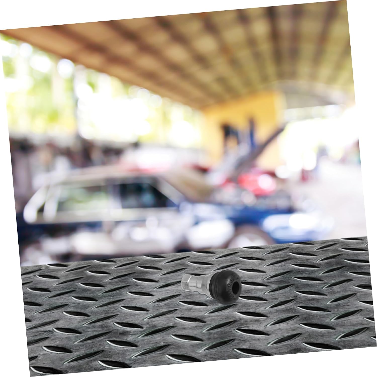 6pcs Tubeless Tire Valve Stems Core Rubber Snap- for Cars and Trucks Fit for Vehicle Tires Explosionproof and