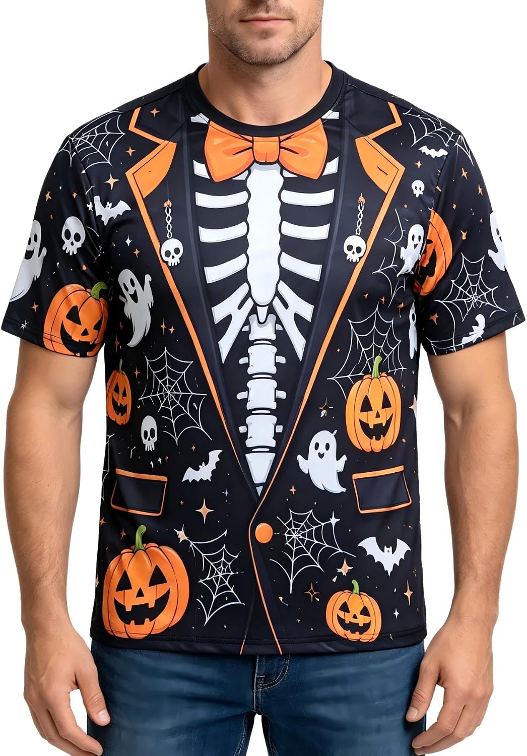 Men’s 3D Printed Novelty Graphic T-shirts image 4