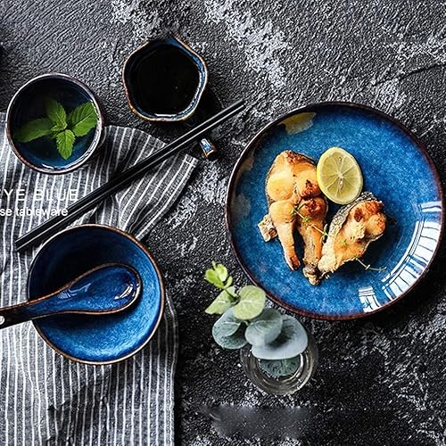 Miniatura 3 de TATSEN Cereal Bowl Set Bowls Cerámica Bowl Hotel Restaurant Table Home Cerámica Plato Set Hotel Clubhouse Vajilla Suministros Cuatro o Cinco Juegos