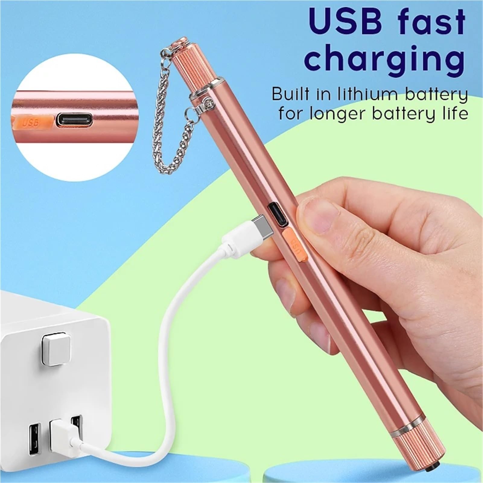 Localisateur visuel de défauts rechargeable 30 MW, testeur câbles à fibre optique FTTH, outil test VFL 2,5 mm (SC/FC/ST) Portable, facile à transporter,
