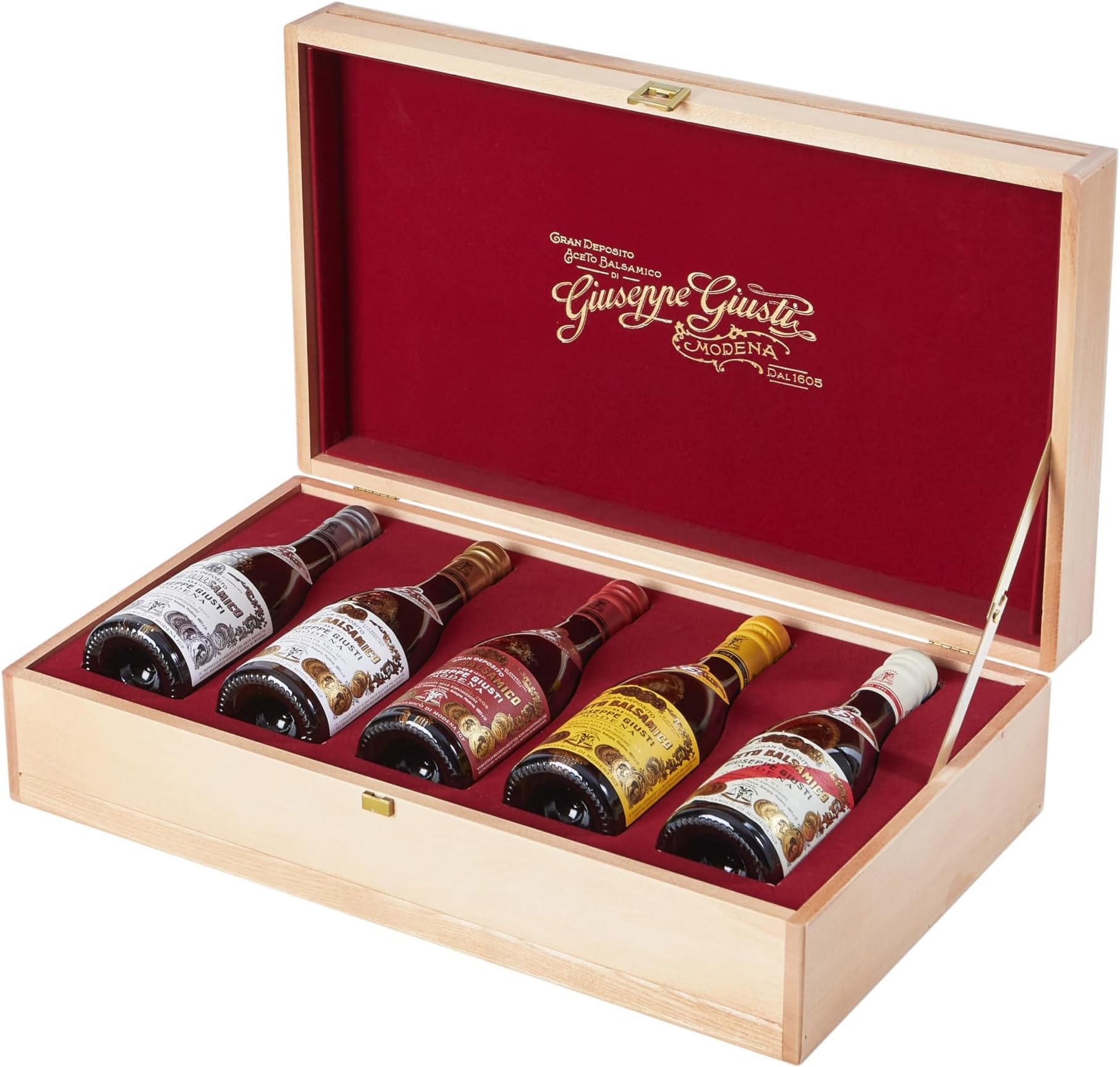 Balsamic Vinegar of Modena Complete Collection case - 5x250ml