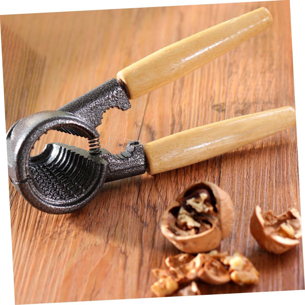 2 Pcs Nutcracker Electric Corkscrew Nut Opener Tool Nut Crackers Walnut Pliers Multipurpose Tool Nut Shell Opener Lobster Electric Tool Chestnut Aluminum Alloy Crab Vintage (Assorted Color 16.5X5.8CM)