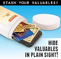 Vista 2 de GoPong Sunscreen Diversion Safe Bottles 2 Pack - Safely Hides Your Valuables