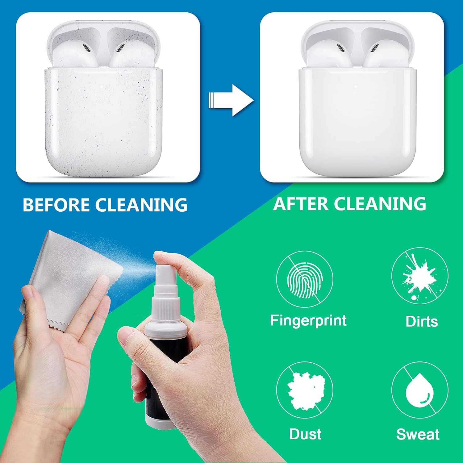 Buy Updated 68 Pcs Iphone Cleaning Kit Airpods Cleaning Kit Iphone Speaker Cleaner Eyeglass Cleaner Electronic Devices Cleaning Kit Compatible With Airpod Airpods Pro Earbuds Earphones Smartphones Online In Indonesia B08svxqhcy