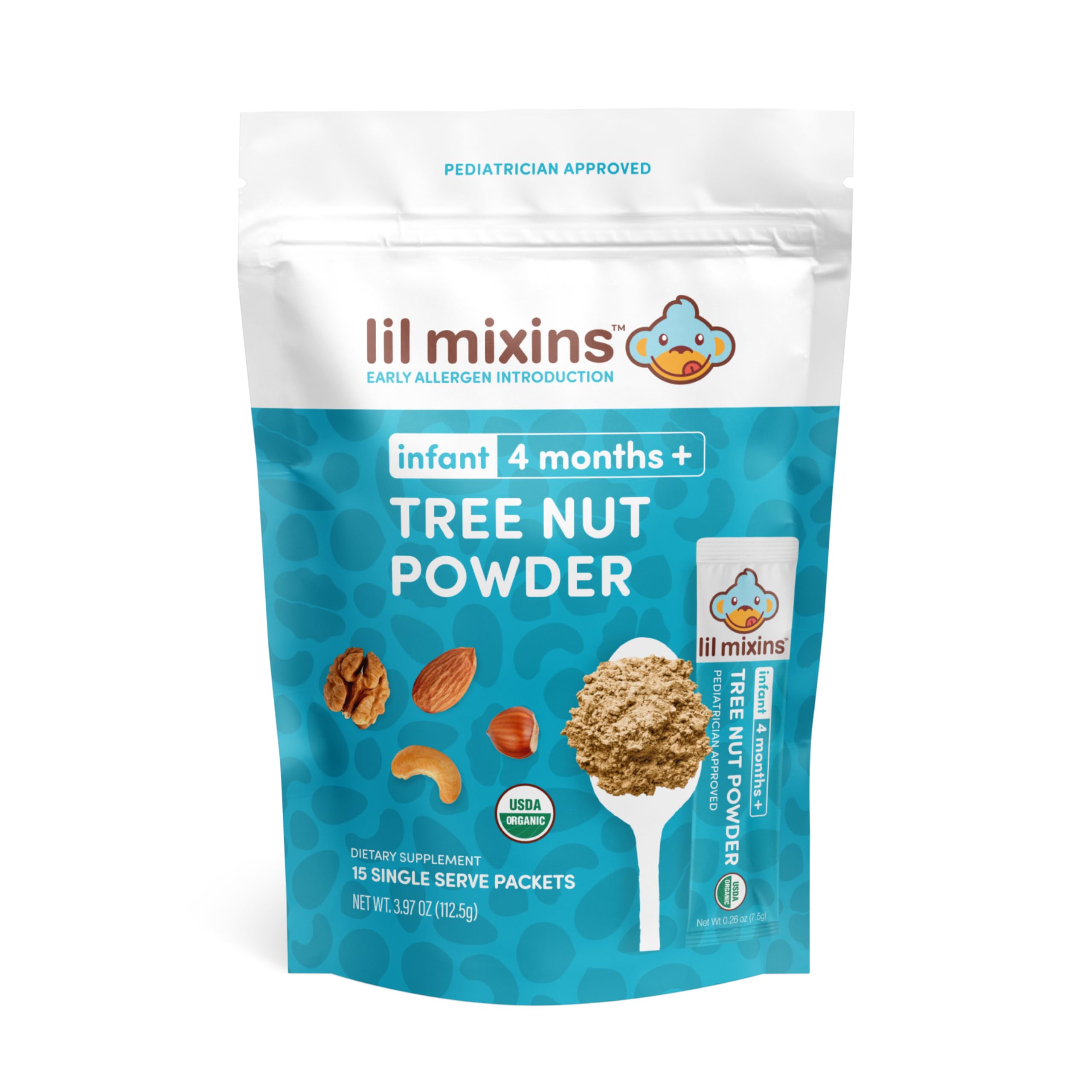 Amazon.com: Lil Mixins Early Allergen Introduction, Tree Nut