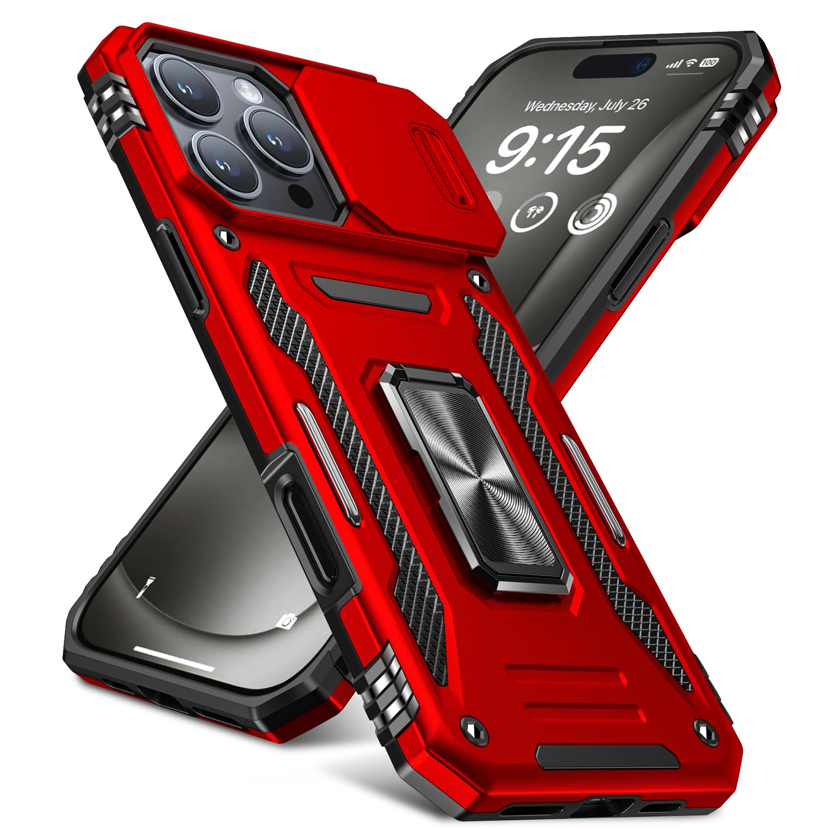 Amazon.co.jp: iPhone 12 Pro Max 用ケース リング付き 衝撃吸収 耐