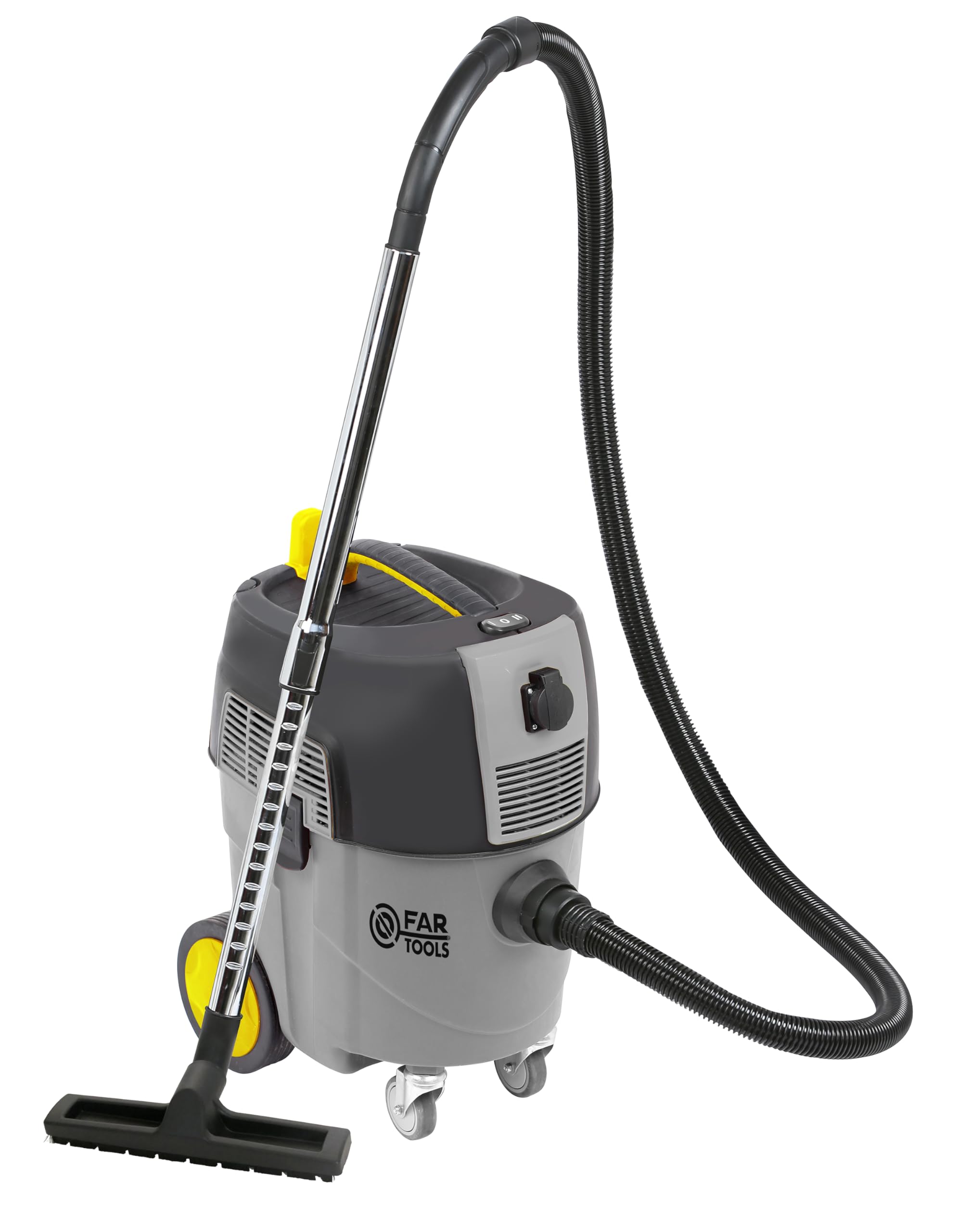 NETUP 30AUTO – Aspirateur 30L, 1600W, Décolmatage Automatique