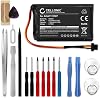 CELLONIC, Battery for Navigation, compatible with TomTom Go 600, 620 2016, Essential, World, P6 3.7V, 1100mAh Tool set