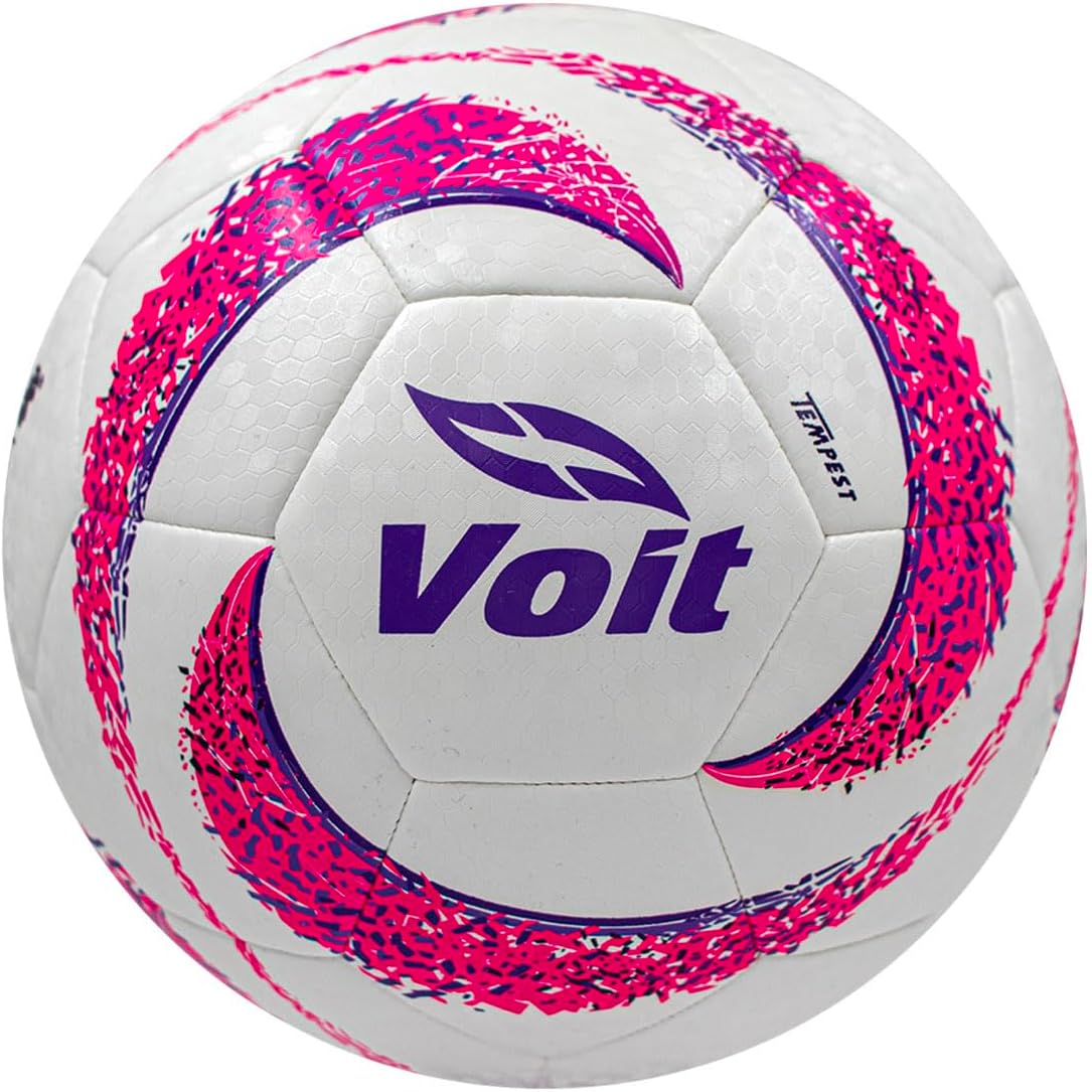 Voit Pelota de entrenamiento híbrida, Liga MX, tecnología híbrida, construcción duradera, varios colores, pelota de fútbol de alta calidad para