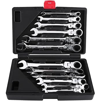 Husky 100 Position Double Ratcheting Wrench Set Metric 6 Piece H100drw6pcmm The Home Depot Ratcheting Wrench Set Wrench Set Metric Wrench Set