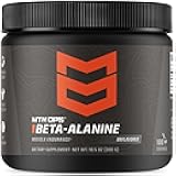 MTN OPS Beta Alanine Powder Pre Workout for Muscle Endurance & Strength, 3g of Beta Alanine per Serving, Unflavored 100 Servings