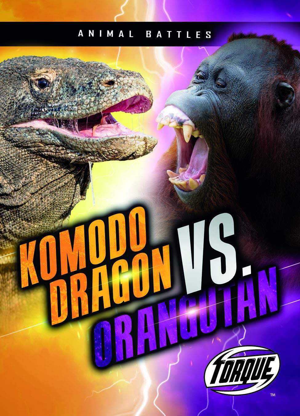 Komodo Dragon Vs. Orangutan