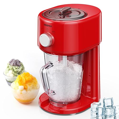 Reemix Shaved Ice Machine Red