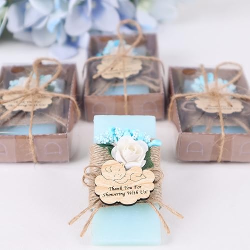 Miniatura 5 de Set of 10 Handmade Scented Soap Baby Shower Favors for Boys Vegan Soap Baby Shower Favors for Guests Baby Shower Party Favor for Boy Baby Shower