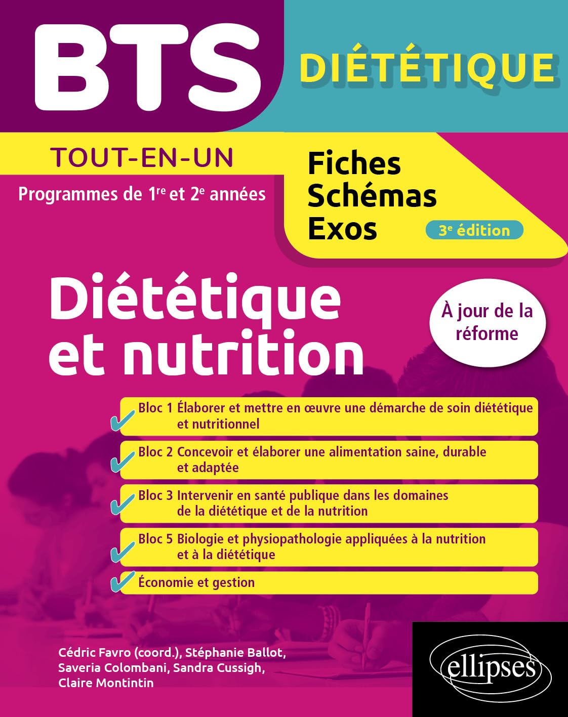BTS Diététique et nutrition tout en un 1re et 2e années