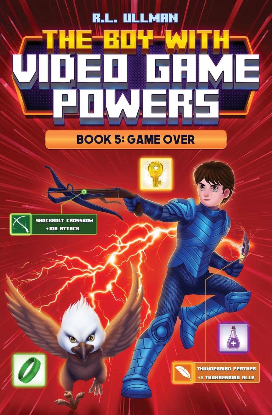 Amazon.com: The Boy with Video Game Powers: Book 5: Game Over