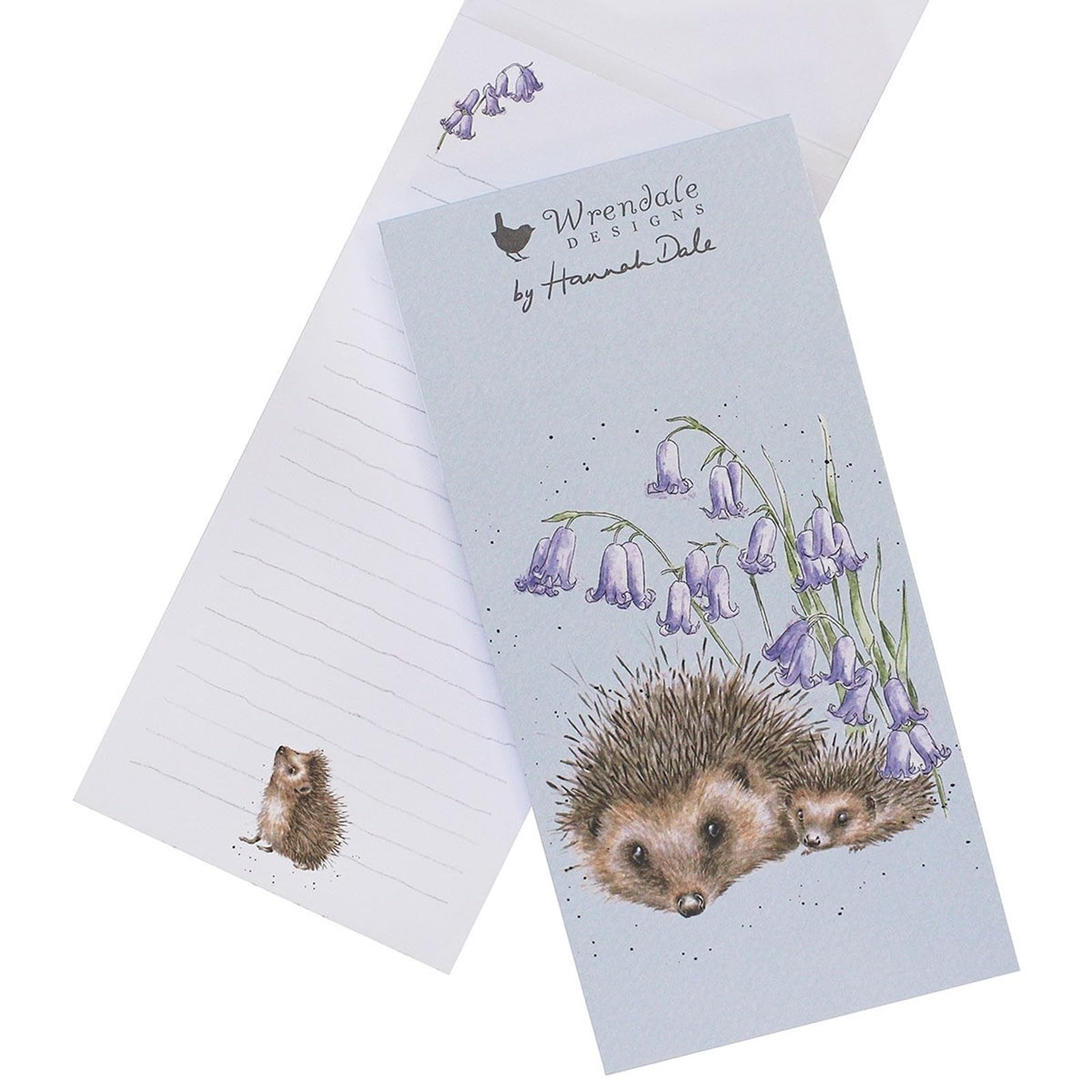 Wrendale Designs Hedgehog Shopping Pad - Love and Hedgehugs, Multicolor