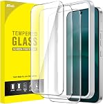 JETech Protecteur d'écran pour rien au téléphone 3a / 3a Pro, Film en verre trempé avec outil d'installation facile, HD Dégagez. 3-Pack
