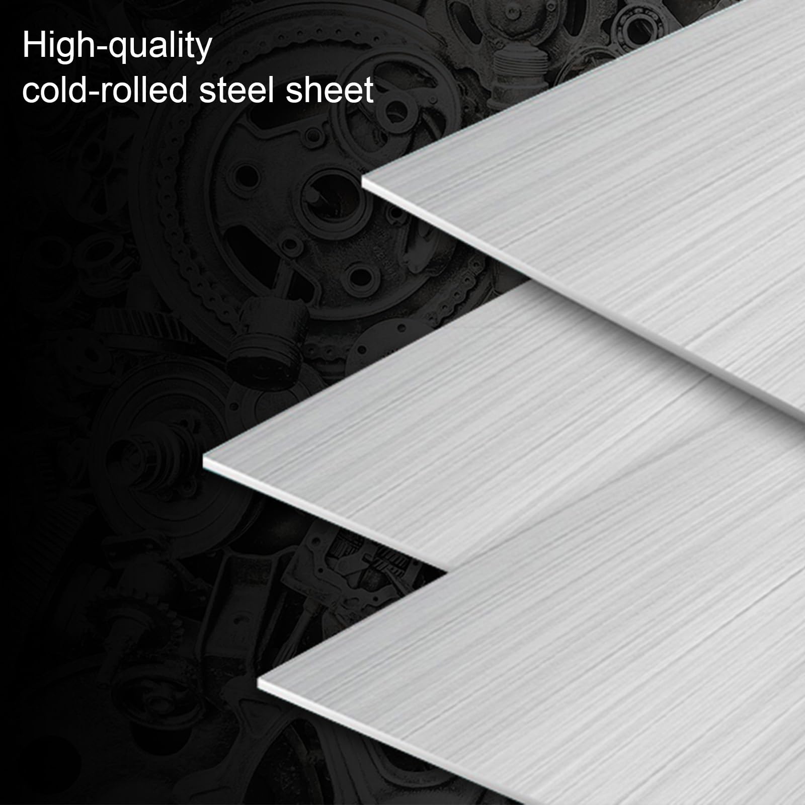 Scatola Elettrica In Acciaio Laminato A Freddo, Scatola Di Derivazione Elettrica Bloccabile, Impermeabile, con Piastra Di Montaggio, Facile Da Usare(60x50x20cm/23.6x19.7x7.9in)
