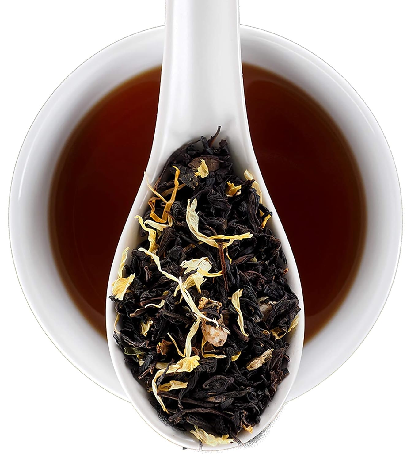Elmwood Inn Fine Teas, Peach Black Tea, 16-Ounce Pouch