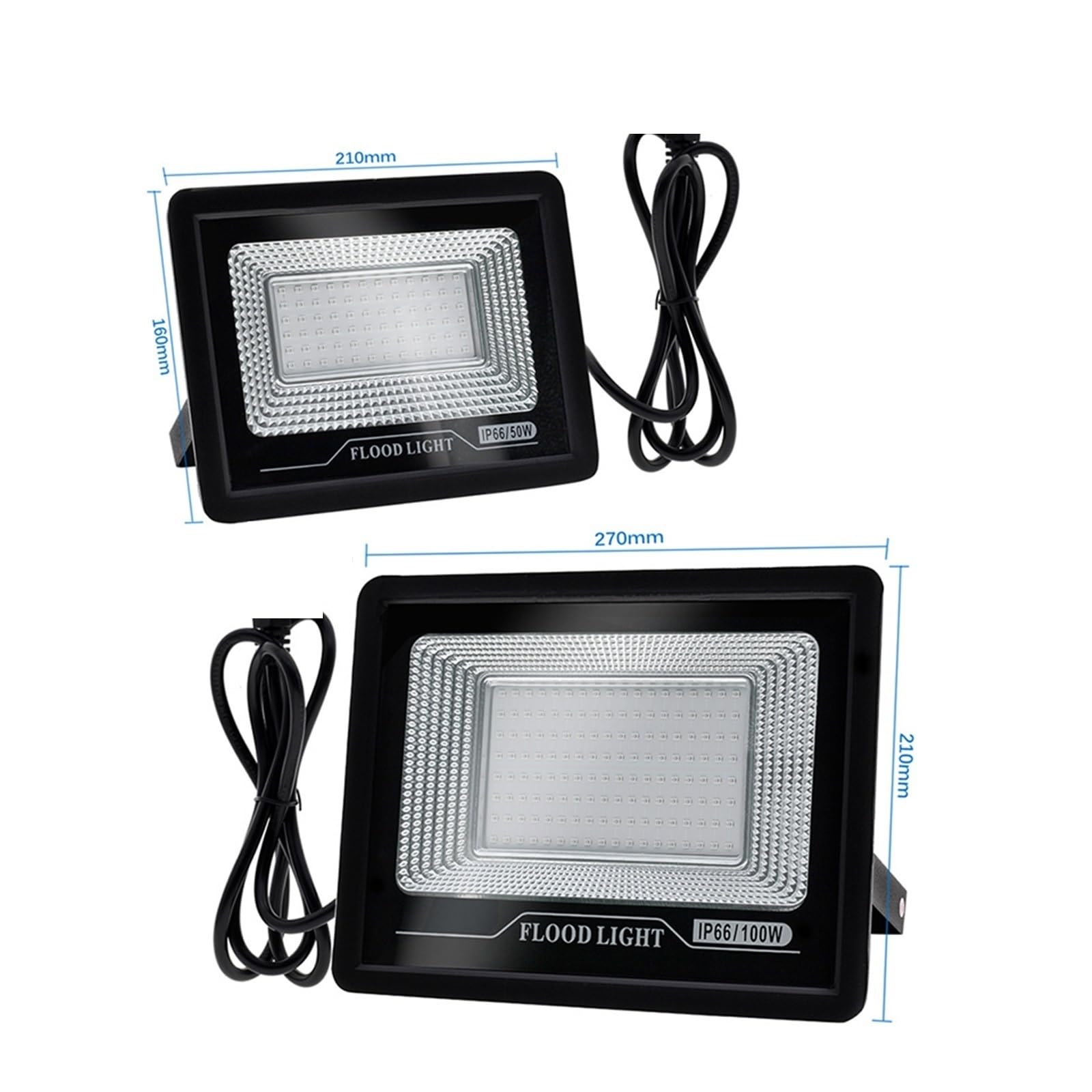 Światło Halonowe UV 50W 100W Utwardzanie Klejem UV Fioletowa Lampa Ultrafioletowa Lampa LED LED Czarne Światła Oprawy Blacklight Świecą W Ciemności(50W - No Plug)