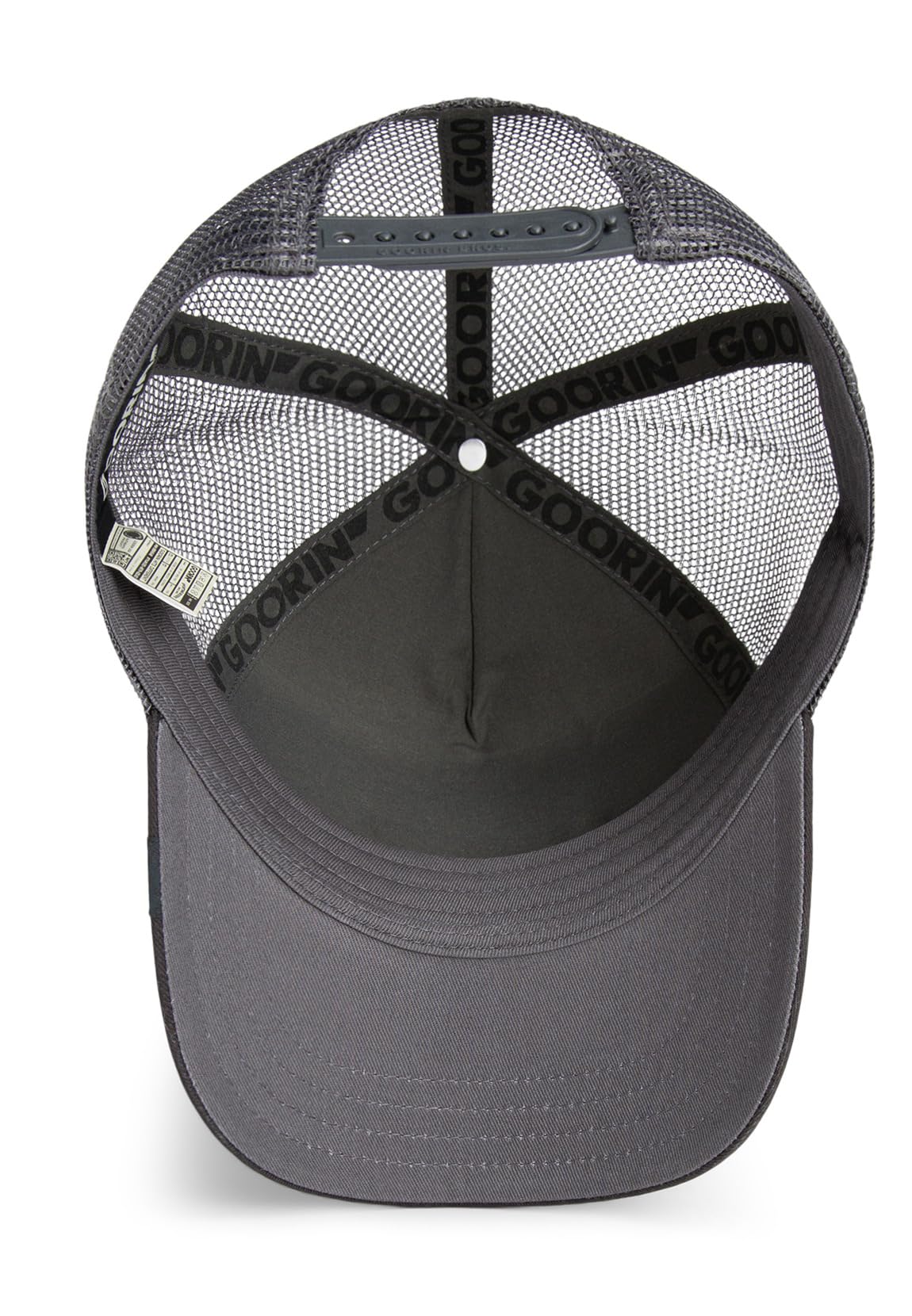 Goorin Bros. Gorra para niños The Tuff Rhino Mini Oil Void gris oscuro, talla: talla única