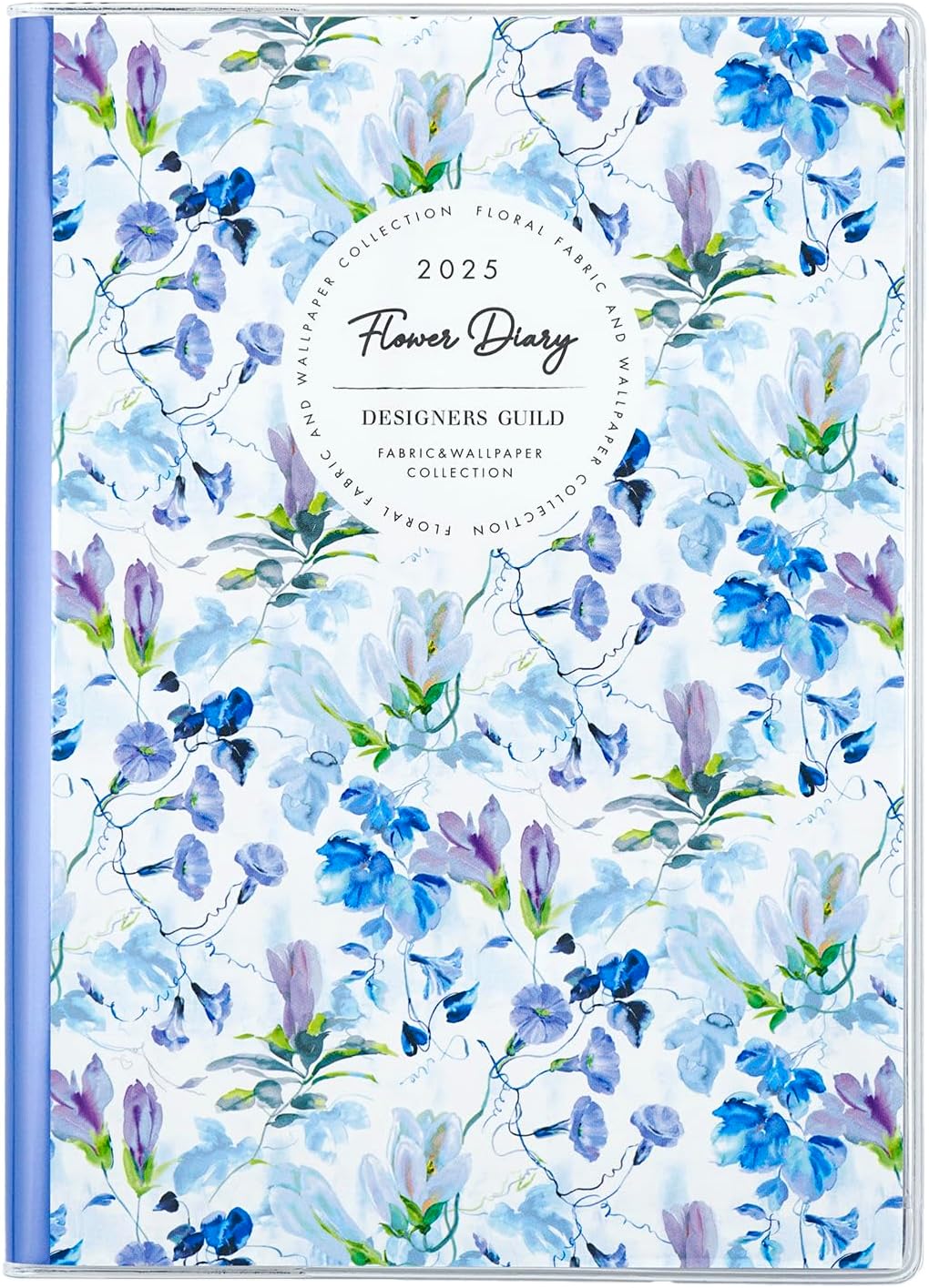 Greeting Life Designer's Guild Notebook, 2025 B6 Wicley Softcover, Blue, CD-1308-DG (Begins January 2025)
