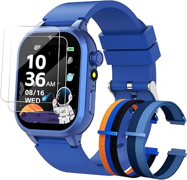 MOFGDNI Smart Watch for Kids with 39 Games, Built-in Camera, Video Recorder, Alarm, Calculator, Pedometer & Various Wallpapers Toys for Ages 4-12 Years Old Birthday