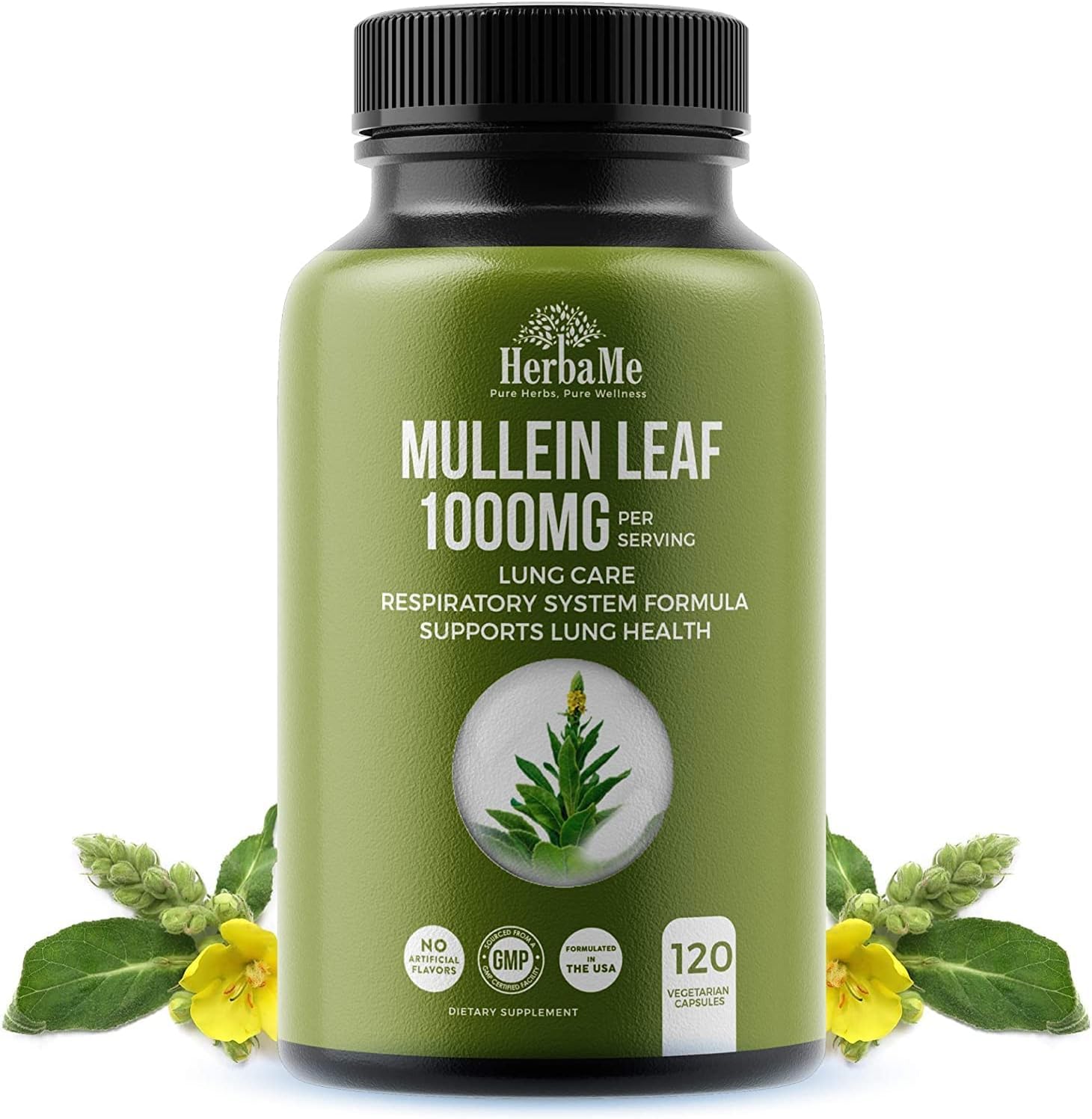 Amazon | 【 MULLEIN LEAF 1000MG 】肺を綺麗にし、タバコを吸いたく