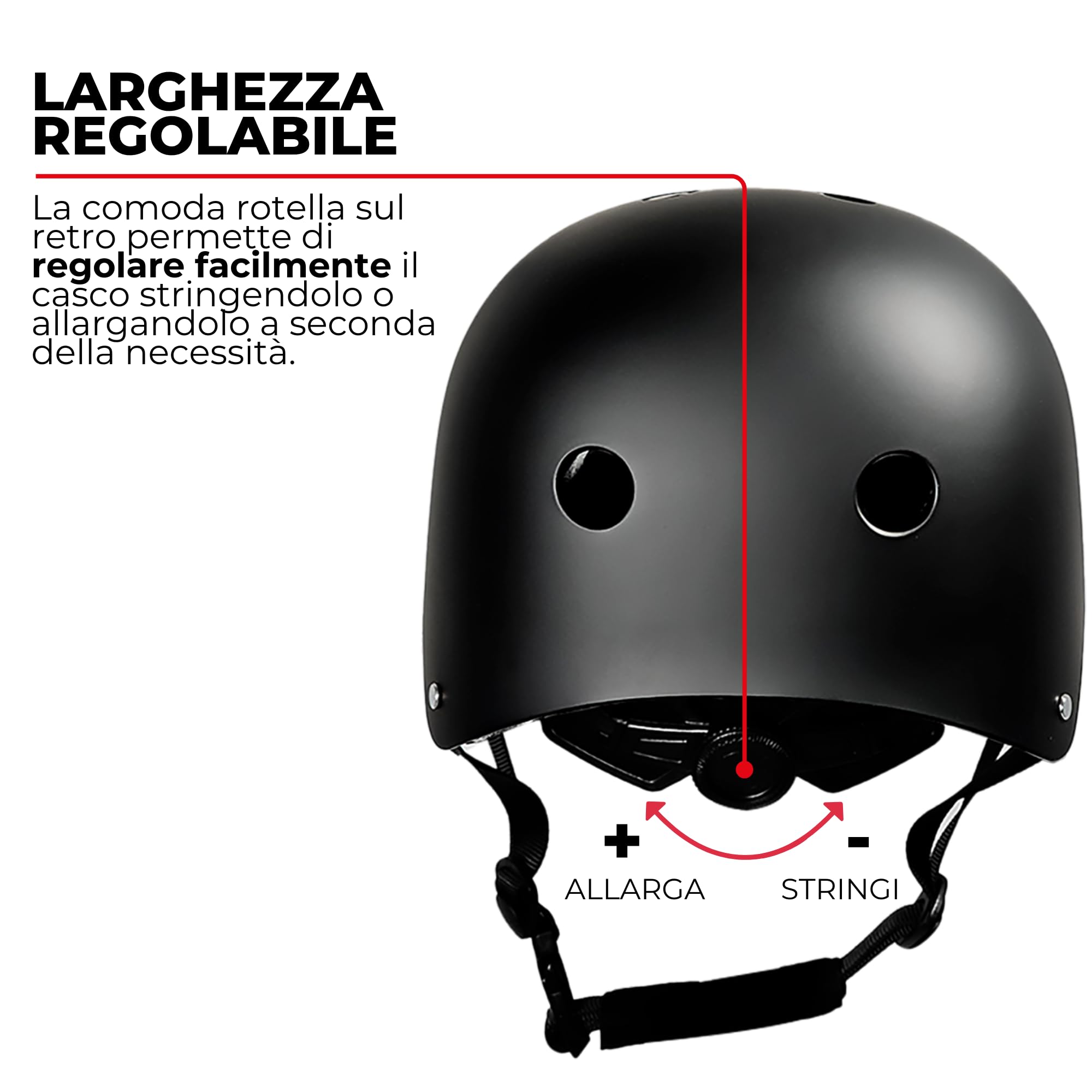 Casque 837 Urban de BHR pour Scooter électrique et Trottinette - Casque de Ville homologué CE pour Enfants et Adultes - Casque pour vélo, VTT, BMX, Skateboard, Roller