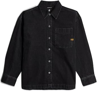 G-STAR Mens Boxy Fit Long Sleeve Casual Shirt