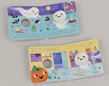 Amazon.co.jp: ちいさなおばけちゃん (ゆびにんぎょうしかけ