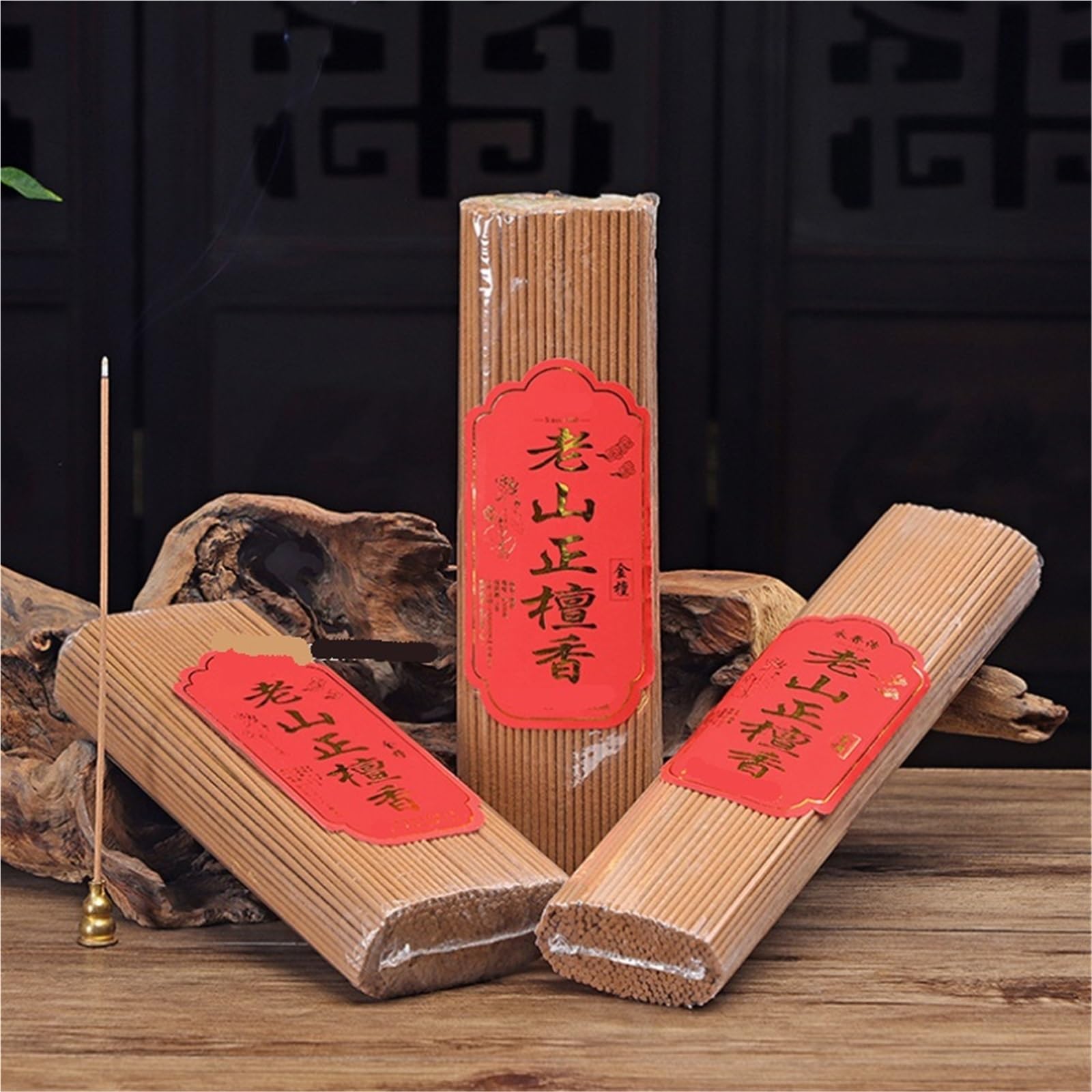 Incienso Old Shan de sándalo de Buda, 500 g, purificación del templo del hogar (21 cm, 500 g)