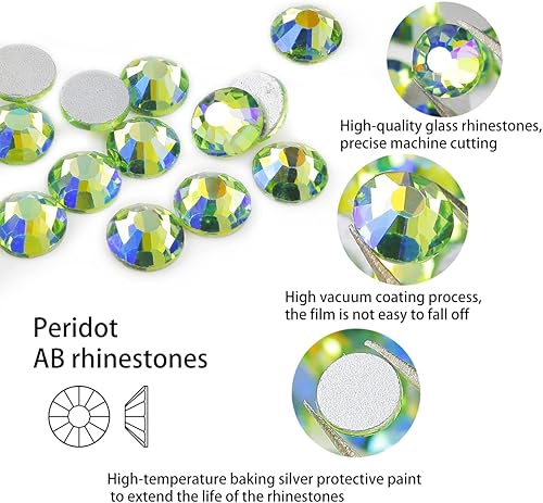 Vista 178 de Genie Crystal ss34 Red Glass Rhinestones 288 Pcs, 7.0 mm Big Light Siam Flatback Rhinestone, Diamond Cut Gems for Crafts, Face Mask, Makeup