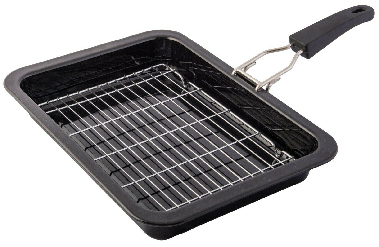 The Urban Company Oven Grill Pan For Caravan Cooking Bbq With Removable Handle Quest Leisure 35 Cms Wide
