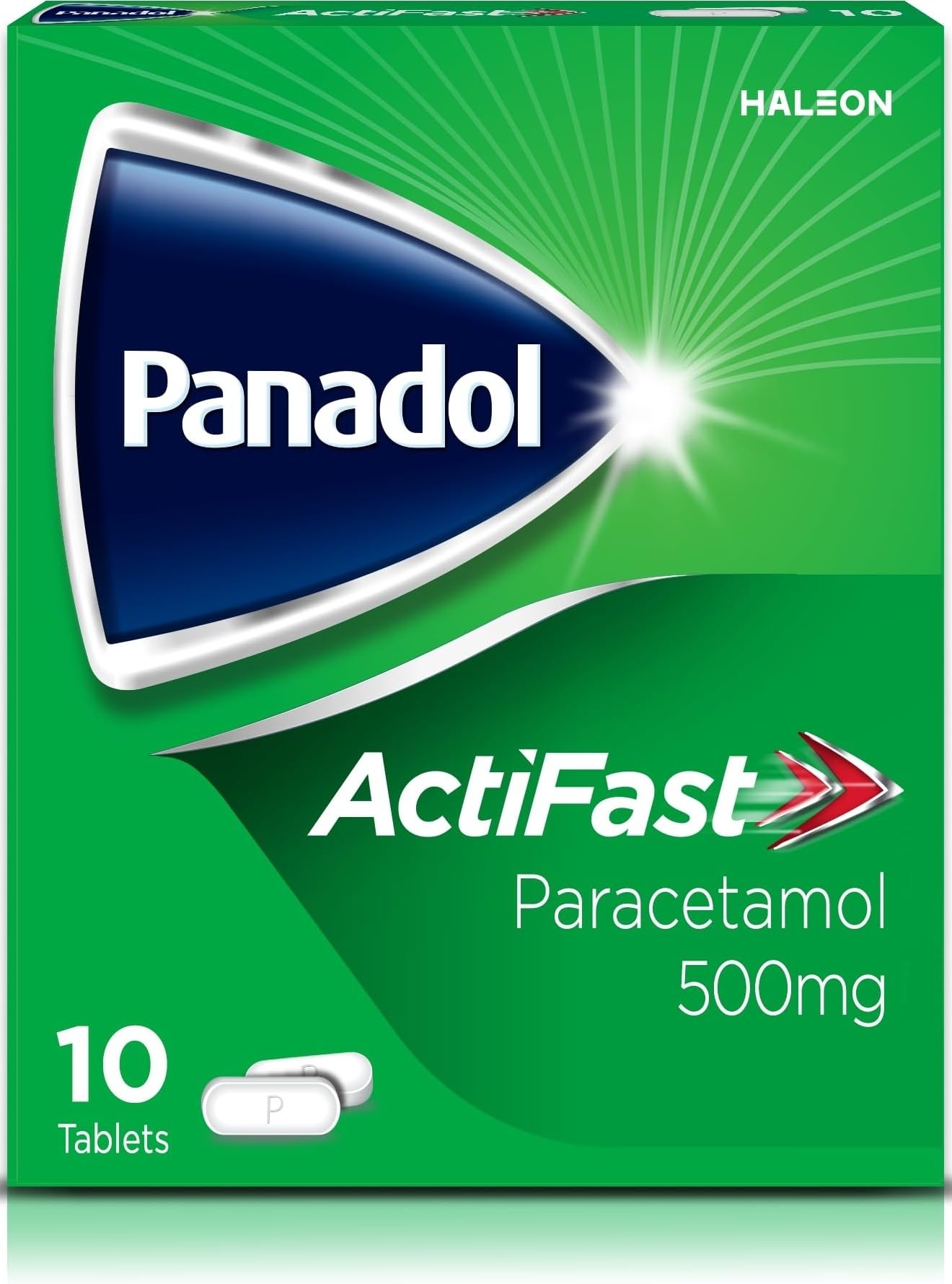 PANADOL ACTIFAST  PAIN RELIEF 10 TABLETS