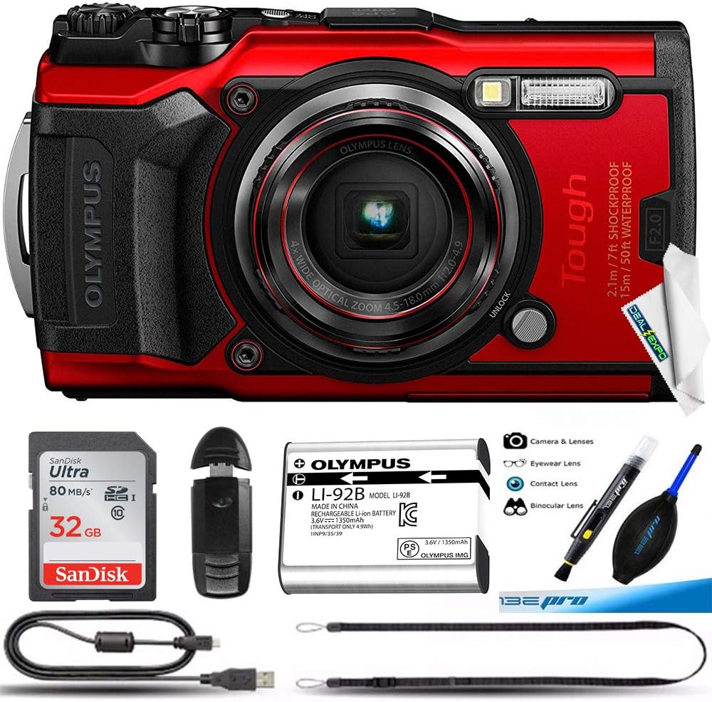 Olympus Stylus Tough 8010 14MP Digital Camera with 5x Wide