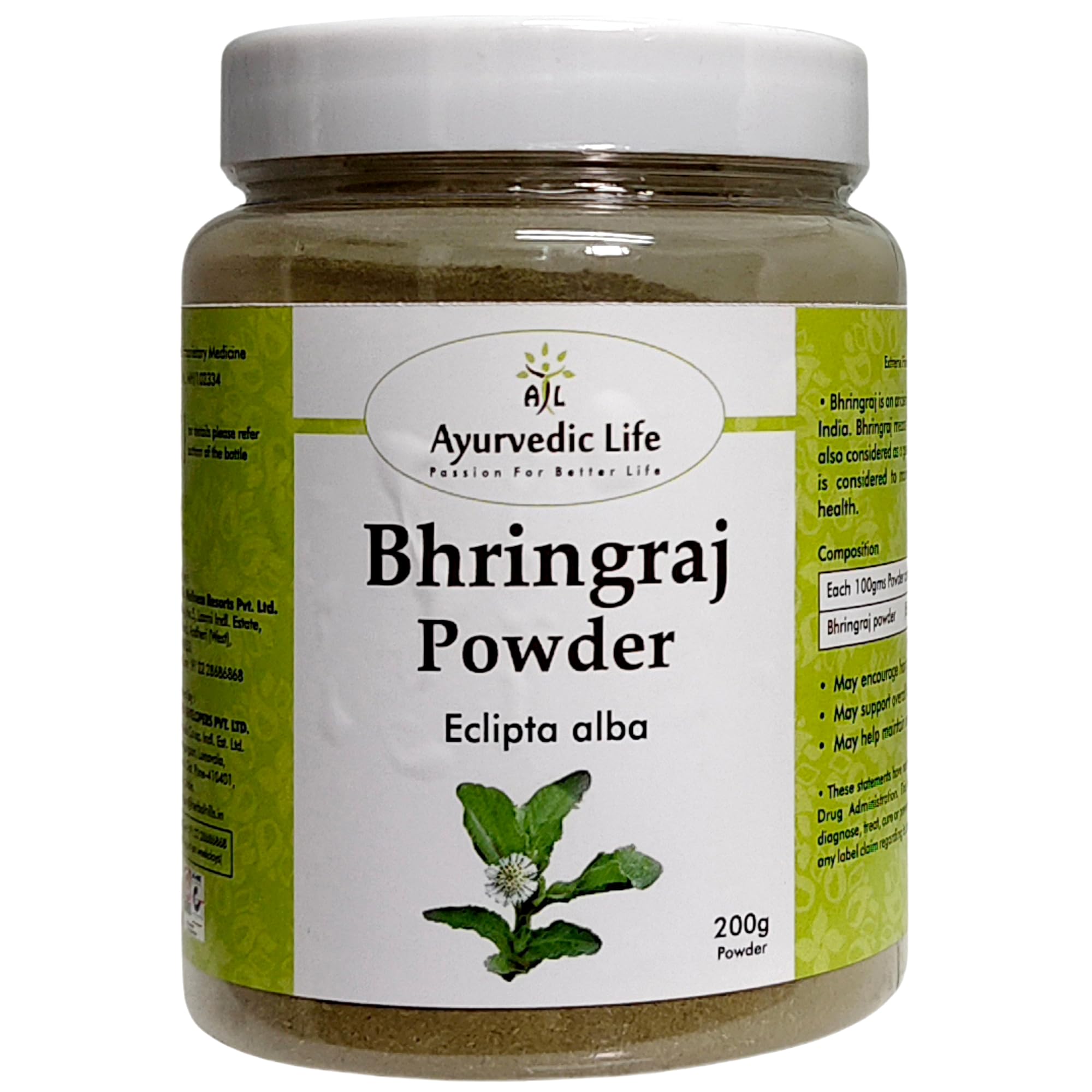 Ayurvedic Life Bhringraj Powder - 200gms