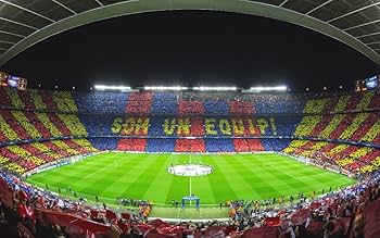 FCバルセロナ アートポスター A2版 4枚セット FCバルセロナ アート