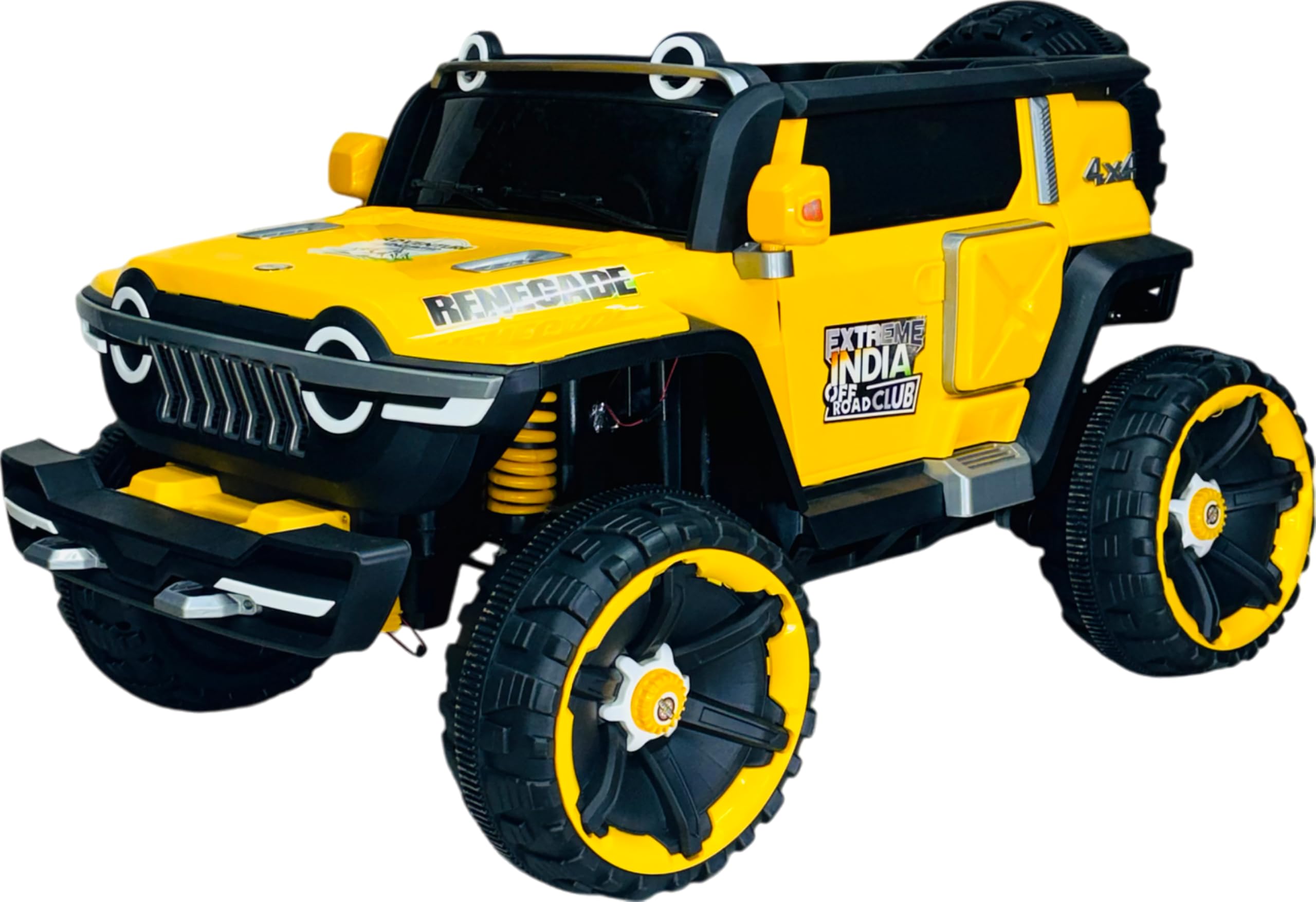 See full amazon price history chart for Kids Jeep Ride-on Battery-Operated Toy with Manual Driving Remote Control & Mobile App Rechargeable Car 2-Seater | Big Size 4x4 | 1 Year Hassle-Free Warranty (Extreme 4x4 - Bumblebe Yellow) Kids Jeep Ride-on Battery-Operated Toy with Manual Driving Remote Control & Mobile App Rechargeable Car 2-Seater | Big Size 4x4 | 1 Year Hassle-Free Warranty (Extreme 4x4 - Bumblebe Yellow) (B0DG8RSHY6) Amazon Price History, Amazon Price Tracker