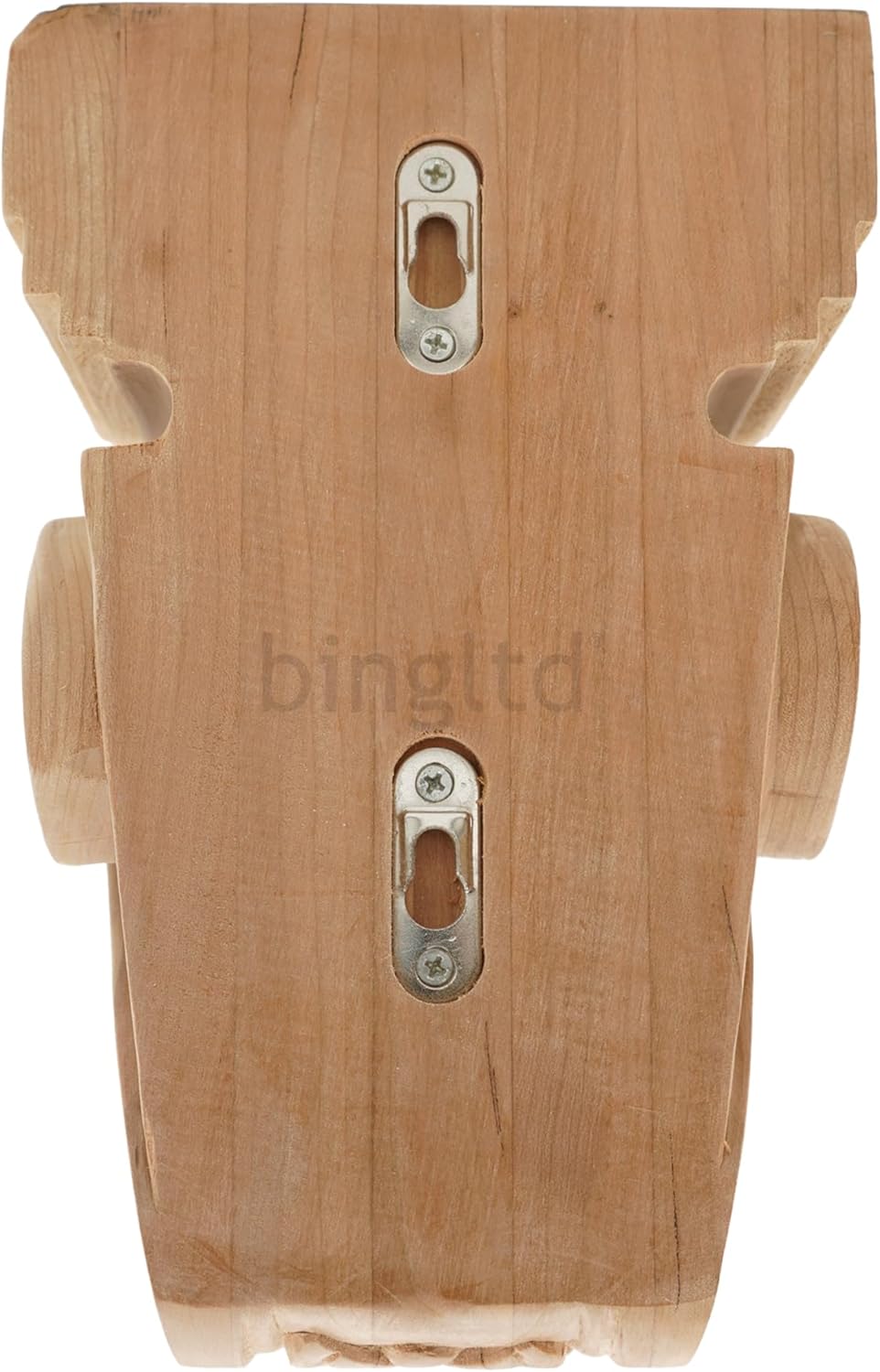 BingLTD - 9" Corbel Traditional Solid Cherry Bracket (C47-CHER-UNF) - 2 Pack