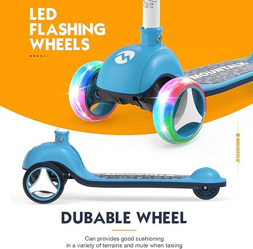 Miniatura 5 de Scooter para niños de 1 a 12 años, 3 ruedas para niños de 1 a 12 años, scooter para niños de 1-33-55-88-12 años para niños y niñas con alturas