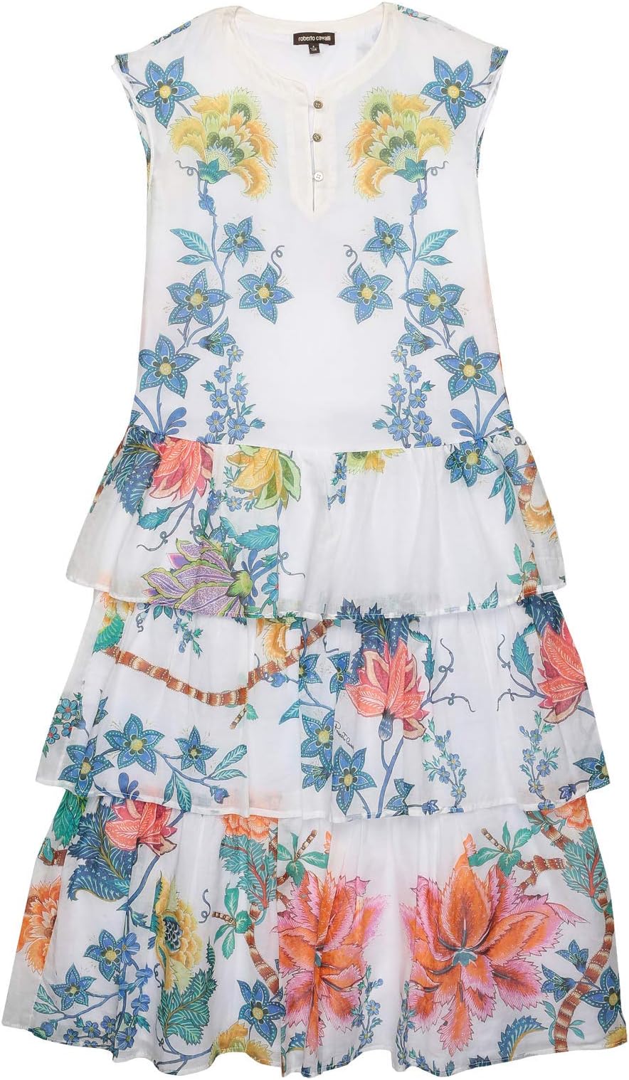 Roberto Cavalli Casual Layered Dress For Girls