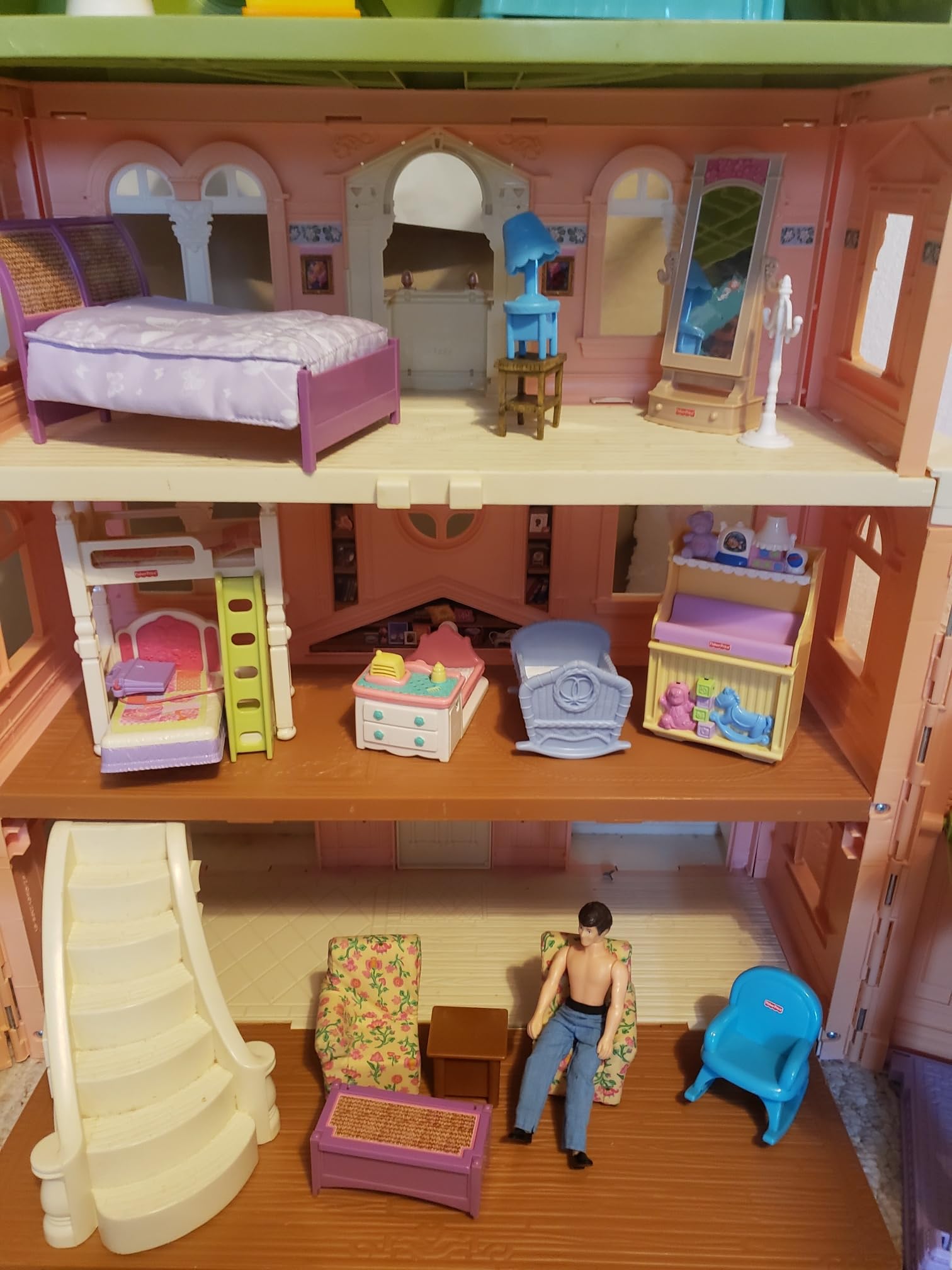 Amazon | Fisher Price Loving Family グランドドールハウス
