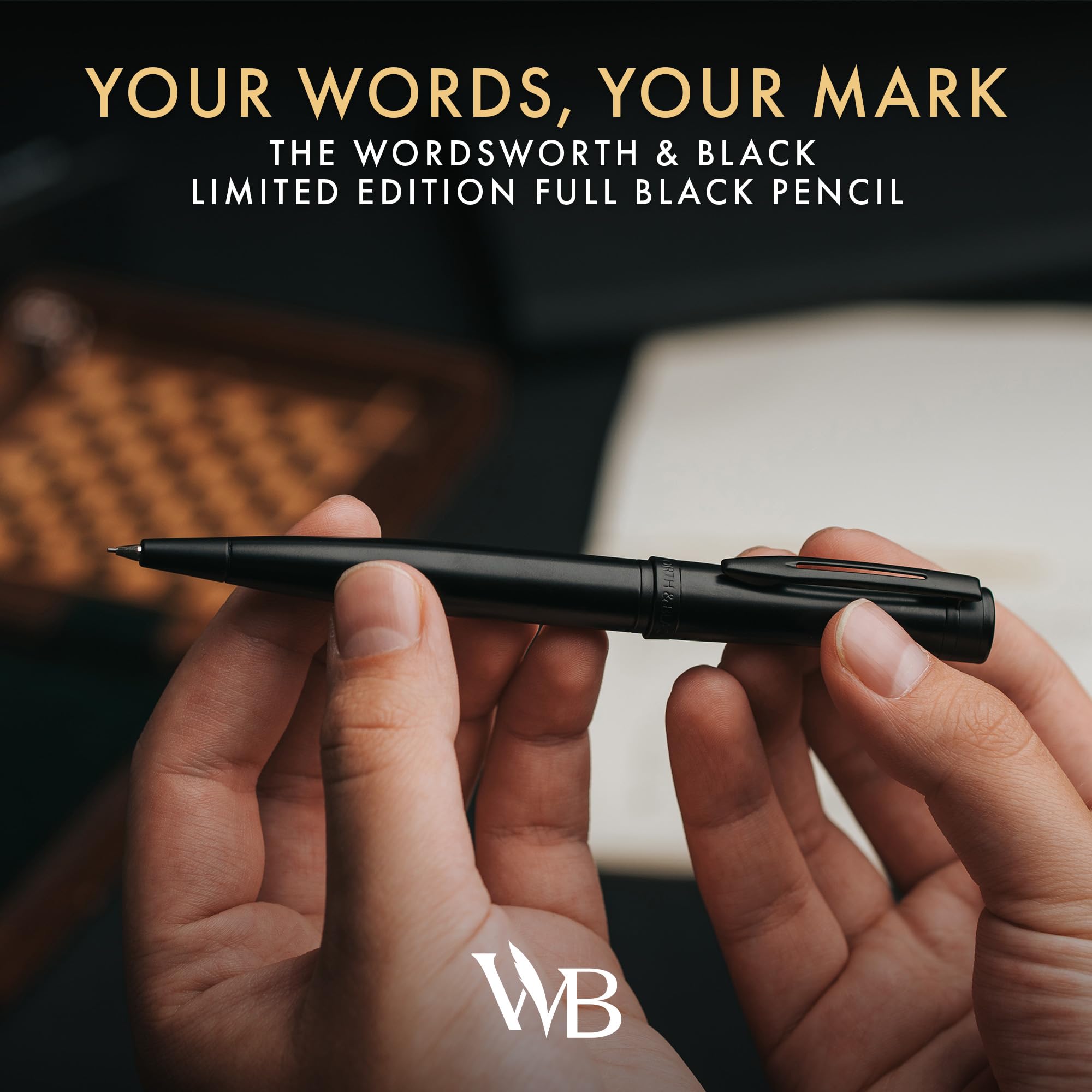 Amazon.co.jp: Wordsworth & Black Mechanical Pencil with Graphite