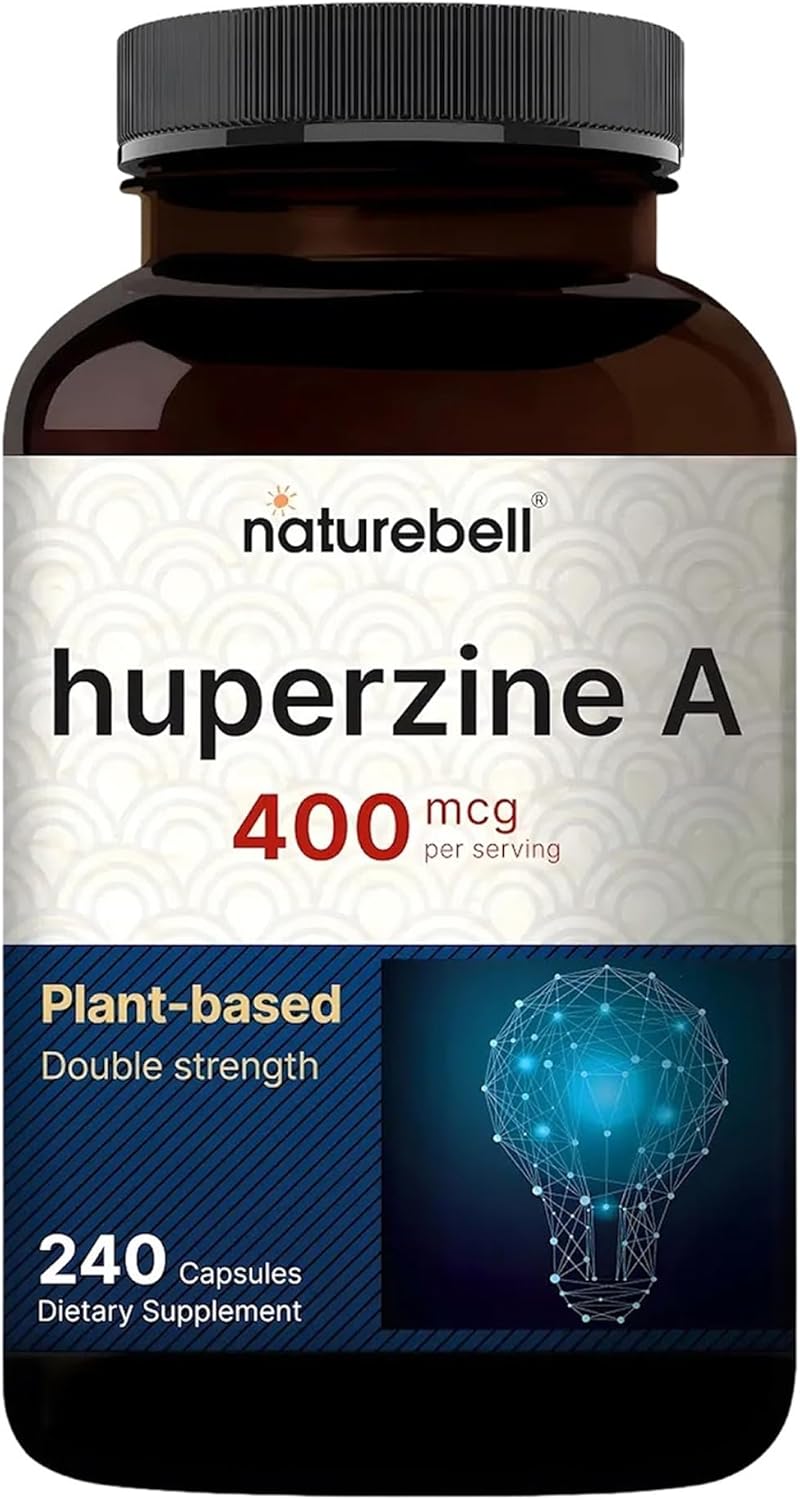 NatureBell Huperzine A 400mcg, 240 Capsules